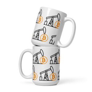 Bitcoin Pumpjack Coffee Mug